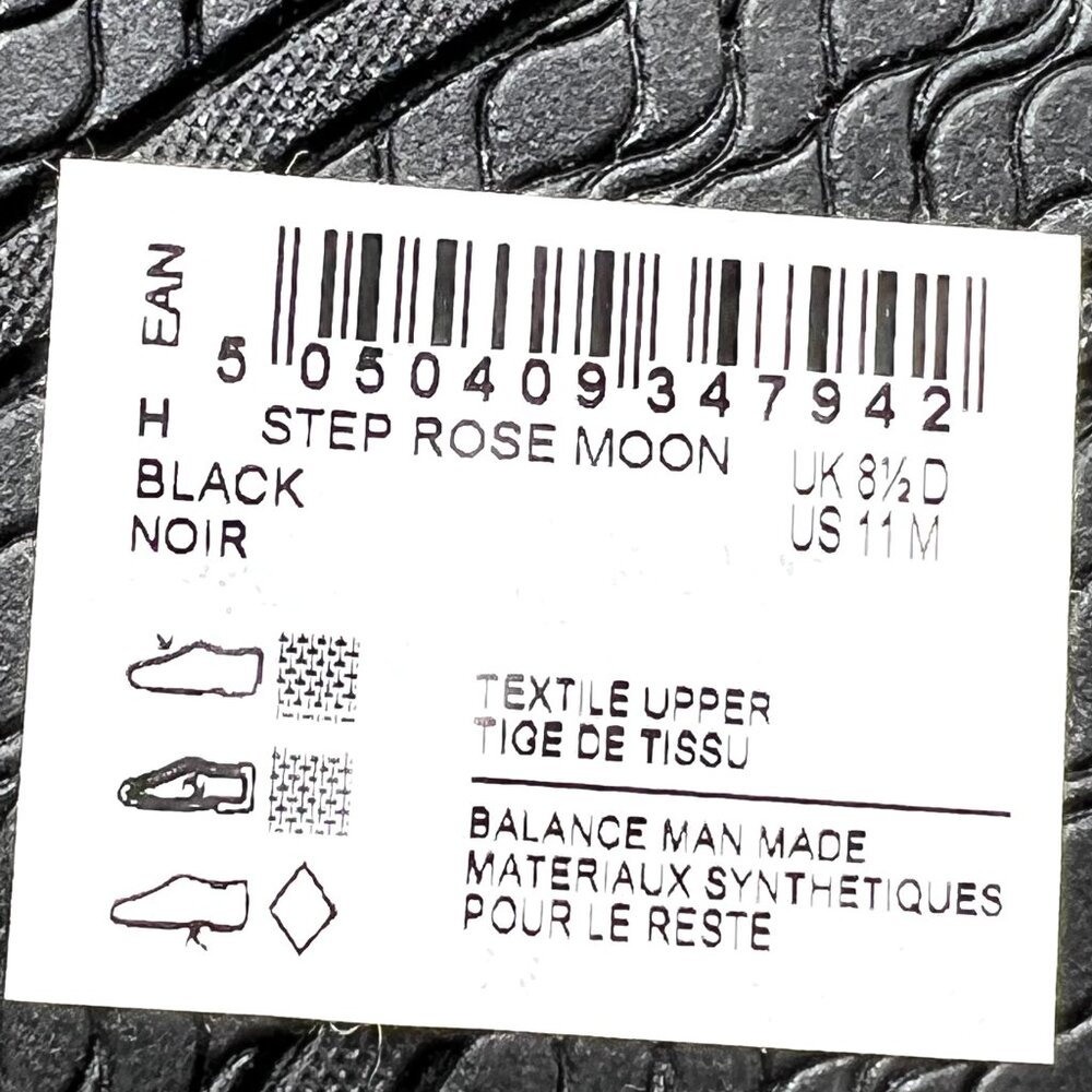 Clarks Womens Size 11 Step Rose Moon Black Comfort Wedges Loafers Shoes New - Picture 13 of 13